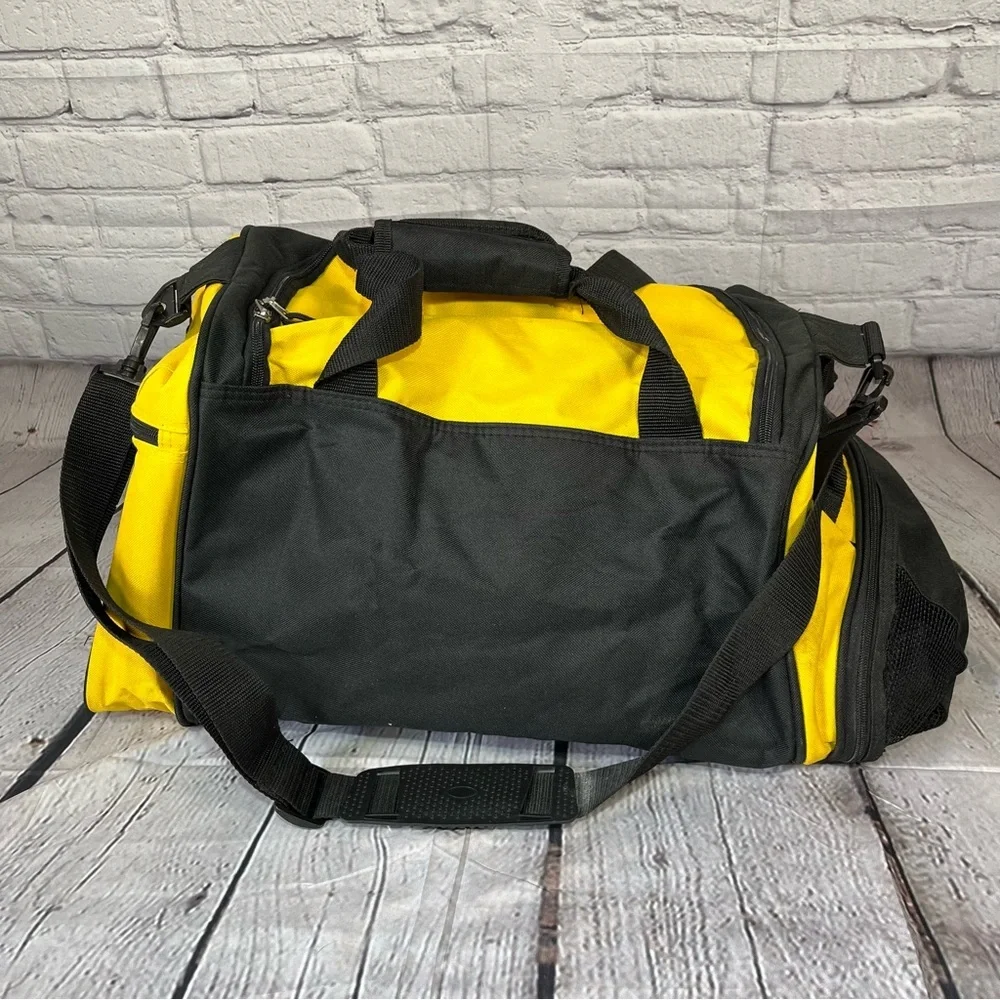 Vintage UPS United Parcel Service Canvas Duffle Bag Logo Heavy Duty Y2K